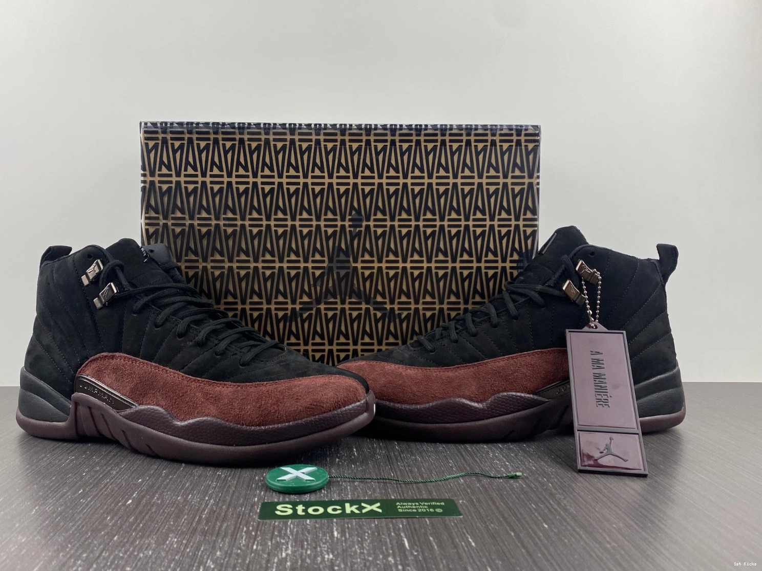 Ma Jordan 12 Retro Black A Maniére DV6989-001 - 0310